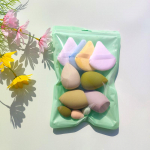 11 tk Kosmeetiline Pahv Meik Sponge Blender Beauty Egg Foundation K&auml;snad Puuder Pahv Naised Meigitarvikud Ilut&ouml;&ouml;riistad