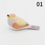 1 tk Kodukaunistus P&otilde;hjamaade dekoratiivsed kaunistused Kujukesed Kunst K&auml;sit&ouml;&ouml; Puidust linnukuju skulptuur 1