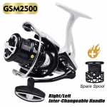 2024 Metallrull 7+1BB Axis Fishing Reel 5.5:1 &uuml;lekandearv 2500-3000 pooli merep&uuml;&uuml;gi maksimaalne takistus 7 kg rull mage- ja merevee universaalne 2500 Series