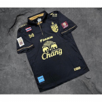 TAILAND Rahvuslik Jalgpall Treening S&auml;rk F&auml;nni Versioon Kiiresti Kuivav S&auml;rk Polo Pol&uuml;ester L&uuml;hikeste Varrukatega Vorm Elevandi Logoga Sport V&auml;ljas L