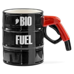 Mug baril avec Pompe &agrave; Essence Bio Fuel Tasse originale