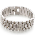 Hiphop 18MM Lai Kellarihm Kett K&auml;el K&auml;ev&otilde;ru Meestele Kuldne V&auml;rv Roostevaba Teras Ehted V&otilde;lu K&auml;ev&otilde;rud Naised Daamid 18CM h&otilde;be