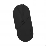 Silicone Heat Resistant Holder Pouch ,2 in 1 ,Heat Mat Hair Tools Bag Straightener roosa