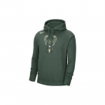 Nike NBA Milwaukee Bucks fliisist pullover laia l&otilde;ikega kapuutsiga roheline meesterahvas t&auml;navamood DN8636-323 XL