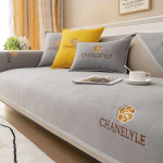 Moodne tikanditega diivanipadi r&auml;tikukate elutoa diivani kate Universaalsed katted pehmed diivanikatted 1/2/3/4-kohalised 45cm pillowcase 1pcs beež