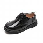 Poiste nahast kingad kevadised laste mustad tantsunahast kingad Briti stiilis beebijalatsid 30