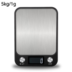 K&ouml;&ouml;gikaal Toidu kaalumine Kohvikaal Nutikad elektroonilised digitaalsed kaalud roostevabast terasest disain toiduvalmistamiseks ja k&uuml;psetamiseks 5kg/1g-1pc gray