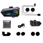 Intelligentse m&uuml;rasummutusega kiivri peakomplekt 1000 mAh Bluetooth 5.3 veekindel k&auml;ed-vabad juhtmevaba k&otilde;rvaklapp