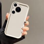 Huawei Pura 70 Pro &uuml;mbrisele Huawei HBN-AL00 telefoni&uuml;mbris, t&auml;ispakendis matt tilkkattega pehme kaitse&uuml;mbris Huawei Pura 70Pro