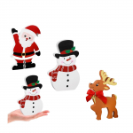 J&otilde;ulude astmelise aluse dekoor, Rustikaalne talumaja puidust sildid kaunistused k&ouml;&ouml;gi, kodu, laua jaoks, peotarbed, Alus ei kuulu komplekti One Size