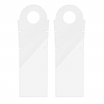 2 lehte Jalgrattad V&auml;nda kleebised Jalgratta v&auml;nda &otilde;la kaitsekile l&auml;bipaistev jalgratas V&auml;nda kleebis Jalgratta v&auml;nda kaitse D