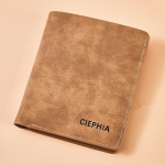 Meeste rahakotid Vintage l&uuml;hike kahepoolne rahakott ID-aknaga s&uuml;gavate sularahataskutega RFID-d blokeerivad krediitkaardihoidja kingitused sinine