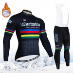 Talvine jalgrattakomplekt Tour De Giro D'ITALIA Termofliisist Jalgrattariided MTB Jalgrattariided Hoiavad Soojas M&auml;girattariided Asian size -S