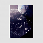 Anime Jujutsu Kaiseni plakatid Esteetilised valged paberid Satoru Gojo Nobara Kugisaki plakatid seinakunsti maalimise &otilde;pe Kodukaunistused Ruumi Baari dekoratsioonipildid 30x21cm