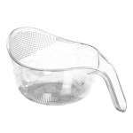 Multifunktsionaalne &auml;ravoolukorv k&auml;epidemega Paks stabiilne suure mahutavusega &otilde;&otilde;nes l&auml;bipaistev puu- ja juurviljade pesu &auml;ravoolukauss k&ouml;&ouml;gi &auml;ravoolukorv puhas