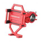 Alumiiniumsulamist Jalgratta Telefoni Hoidik Reguleeritav Libisemiskindel Mobiiltelefoni Hoidik HANDLEBAR punane