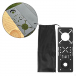 Igt Camping Table Plate Easy to Carry Top Unit for Yard Fishing Single Unit Board