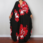 Lipsuv&auml;rviga kaftani kleit, vabaaja rannasuvine Maxi Cover Up Maxi kleit, naiste riided One Size
