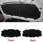 Mootori kapoti pad Volkswagen VW Virtus Polo Sedaan 2018~2024 Tulekindel auto heli soojusisolatsioon puuvillane matt salongi lisavarustus