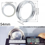 51/54/58mm doseerimislehter 6 magnetiga, espresso kohvi alumiiniumist doseerimisr&otilde;ngas sobib 51/54/58/58.5mm portafiltriga