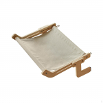 Voodi&auml;&auml;rne kassivoodi rippuv lamamistool aknalaud p&auml;evitamisplatvorm kiisule Grey