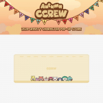 2024 CRAVITY tegelaskuju s&uuml;gisene CCREW pop-up poe lauamatt