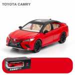 Valatud M&auml;nguauto Mudel 1/24 M&otilde;&otilde;tkavas Toyota Camry Auto T&otilde;mmatav Tagasi Heli & Valgus Uksed Avatavad Hariv Kollektsioon Kingitus Laps punane