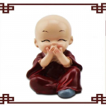 4 tk 1 komplektist Beebi Buddha kuju Kung Fu munga kuju autotarvikud 4 pcs