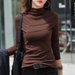 2024. aasta s&uuml;gis/talv Saksa sametist &otilde;huke soe naiste s&auml;rk, moodne topp 2XL kohv