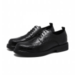 Must meeste &uuml;likonna kingad Peo meeste kingad 2024 Itaalia nahk Zapatos Hombre Ametlikud kingad Meeste kontori Sapato Social Masculino 38 must