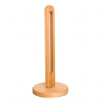 Puidust paberr&auml;tikuhoidja stabiilse p&otilde;hjaga libisemiskindla disainiga, h&otilde;lpsasti seadistatav k&ouml;&ouml;girulli paberihoidja hoiureiil beež