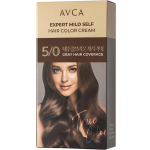 Abka Expert Mild Self Gray Hair Dye, Natural Brown, 1 ea beige
