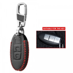 Nahast auto v&otilde;tme&uuml;mbrise kaane kattepulk Nissan Qashqai Juke J10 J11 X-Trail T32 T31 kicks Tiida Pathfinder Note Infiniti v&otilde;tmekoti kaane katte kaitsepult Style A