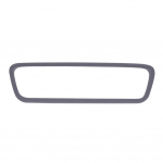 Silikoonist auto tahavaatepeegli kaitseraam Tesla Model 3 YSX keskkonsooli tarvikute sisemuse tahavaate kattekorpuse jaoks punane