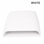 Auto kapoti &otilde;hu sisselaskeava dekoratiivne kate Niva Lada 4x4 Tuning Land Rover Defender Mustang Focus Mk2 Ranger Bmw G30 F30 jaoks valge