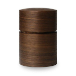 Fujiki Denshiro Shoten Obizu Tea Caddy Walnut 39202 (Suur) black