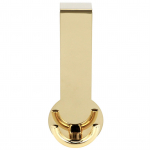 Roostevabast terasest sahtlikonks tagaukse konkskonks riidepuu kontoririiete kottide jaoks(Kuldne)