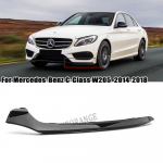 Esikaitseraua alumine huuleliistud Mercedes Benz C klass W205 C300 C400 C63 2014 2015 2016 2017 2018 autotarvikute kaunistus