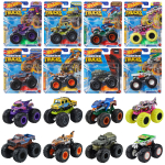 Hot Wheels Monster Trucki miniautode kast, mille vanus ja 164 aastat [8 m&uuml;&uuml;dud] [3 &uuml;les] 984D-FYJ44 blue