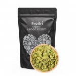 Fruitri Kishmish seemneteta kuivatatud viinamarjad 500g, 100% looduslikud rohelised rosinad Kismish/Green Kismish kuivatatud puuviljad rosinad