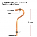 &Otilde;hukompressori v&auml;ljalasketoru kvaliteetne alumiinium, kauakestev j&otilde;udlus D