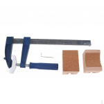 Fret Press Caul Tool Set with 2 Wooden Soundhole for Guitar Repair without Inserts, Bass