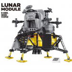 Laos 37003 Apollo Saturn V Kosmoseraketi Start 60003 Apollo 11 Kuu Kosmoserakett Kuu Maandumismoodul Mudel Ehitusklotsid M&auml;nguasi 10266 21309