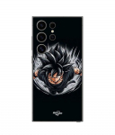 Coque de t&eacute;l&eacute;phone - Maniacase - Samsung Galaxy S24 Ultra - Souple - Silicone - Dragon Ball Black Goku