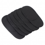 6 tk. Keskmised mustad prillid, m&otilde;lema silma kate, t&auml;iskasvanutele lastele ambl&uuml;oopia strabismus