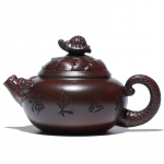 280 ml Yixing Purple Clay teekannud Kuulus k&auml;sitsi valmistatud teekann toormaagi raua punane draakon vereliiv iluveekeetja Hiina Zisha teekomplekt