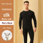 2024. aasta naiste ja meeste ka&scaron;miirist siidist termopesukomplekt &ndash; s&uuml;gis-talvine kollektsioon XXXL