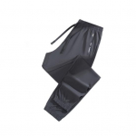 Unisex Stretch kiirelt kuivavad p&uuml;ksid Ice Silk Sport Stretch Active Pants N&ouml;&ouml;riga vaba vabaaja taskutega jooksja matkamiseks M helehall v&auml;rv