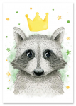 Plakat kr&oacute;l szop plakaty dla dzieci 21x29,7 cm A4