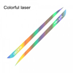 2 TK Auto Kleebised Seat Ibiza jaoks Ukse K&uuml;lgseelik Pikk Triip Stiil Vin&uuml;&uuml;l Trimm Dekoraalid Kere Kaunistus Auto Tuuningu Tarvikud Colorful Laser